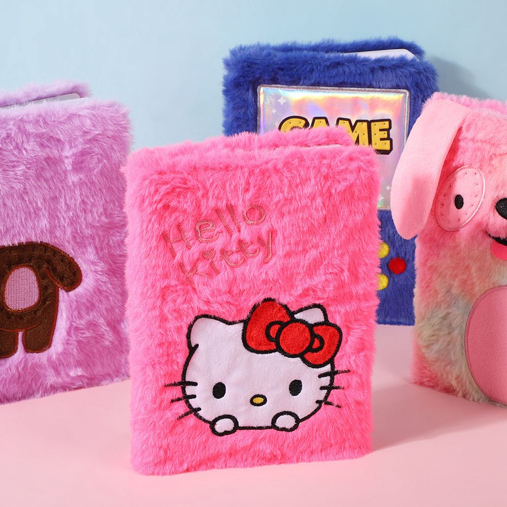 Hello Kitty Fur Diary – Cute & Stylish Journal